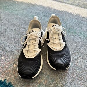 Black and White APL Streamline Sneakers